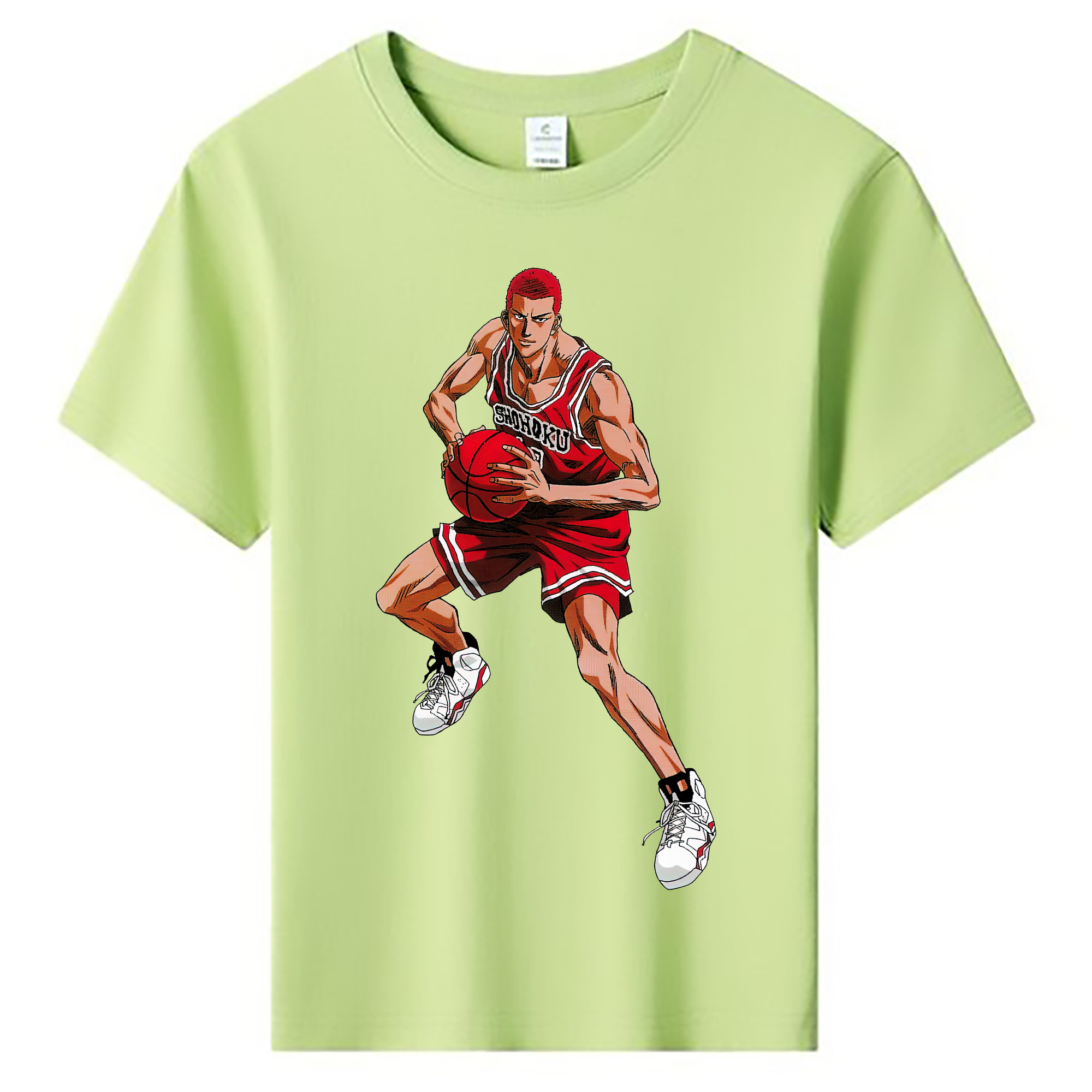 （画像用） SLAM DUNK／スラムダンク 綿100％キッズTシャツ（フロントプリント）